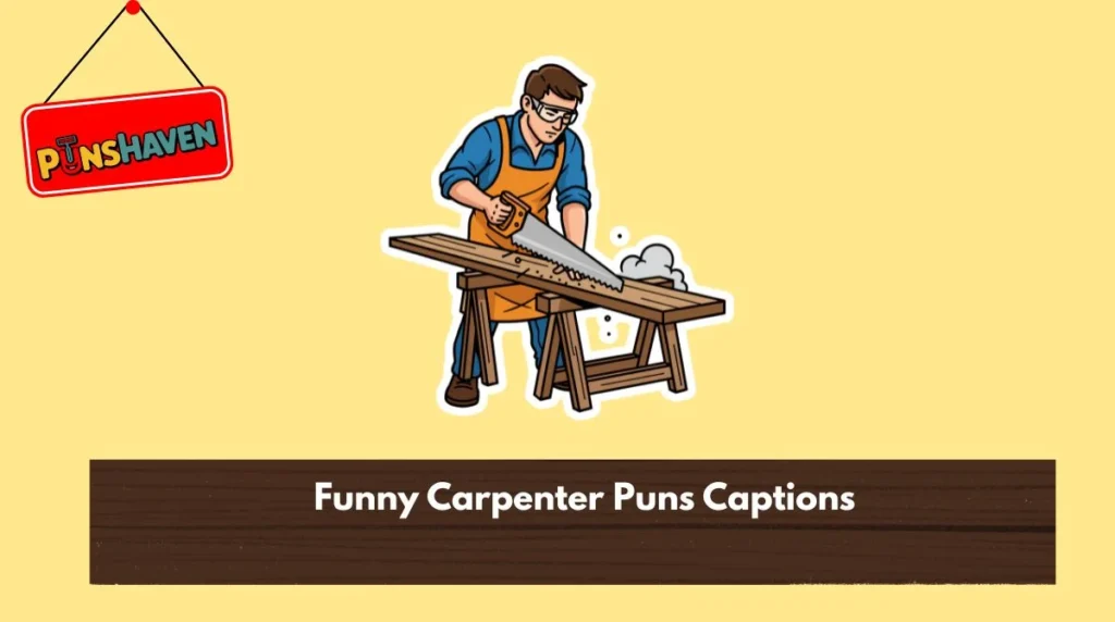 Funny Carpenter Puns Captions