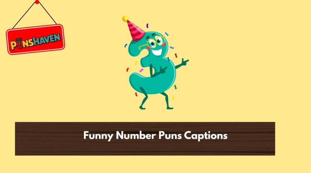 Funny Number Puns Captions