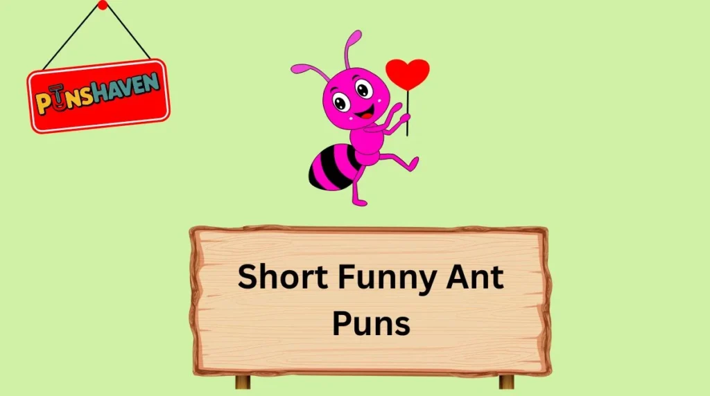 Short Funny Ant Puns