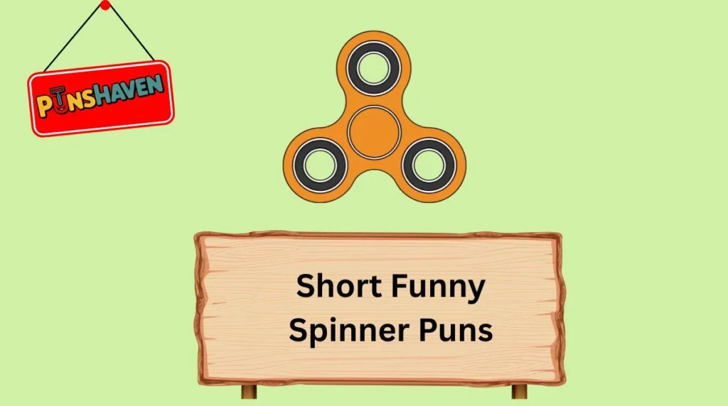 Short Funny Spinner Puns