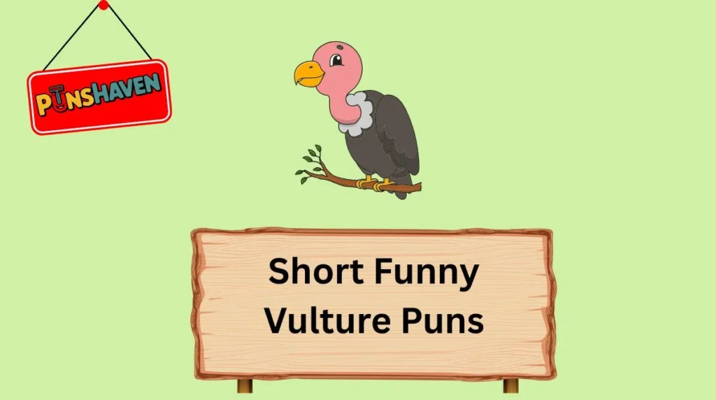 Short Funny Vulture Puns