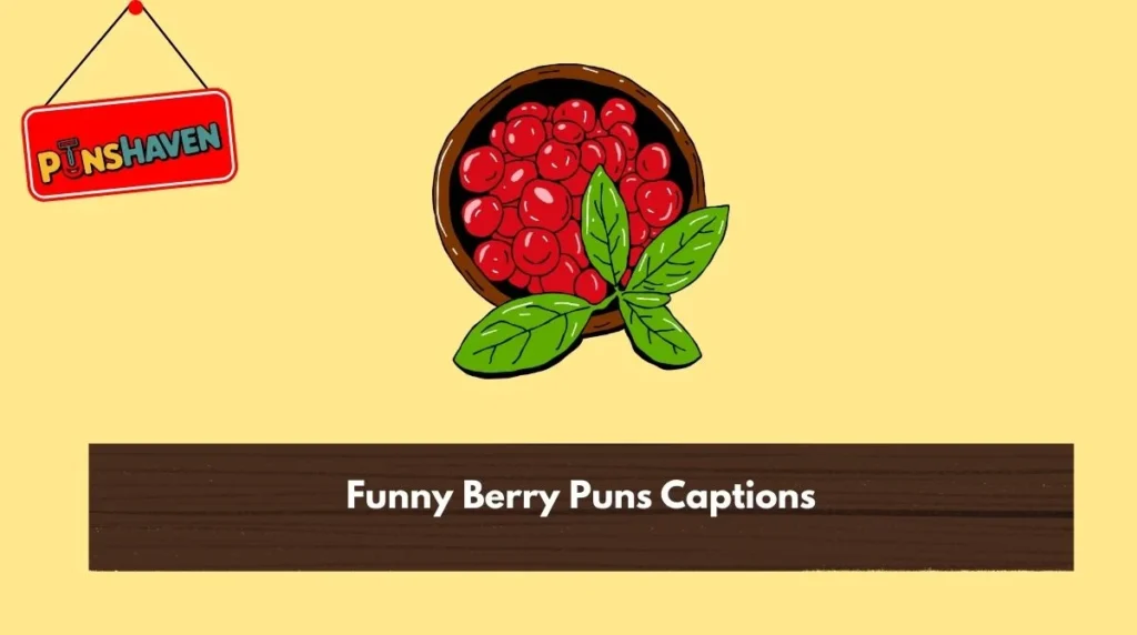 Funny Berry Puns Captions