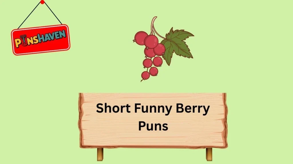 Short Funny Berry Puns