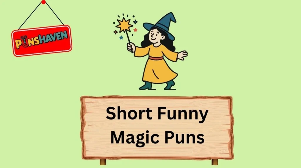 Short Funny Magic Puns