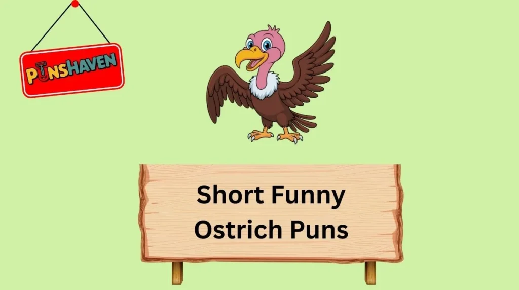 Short Funny Ostrich Puns