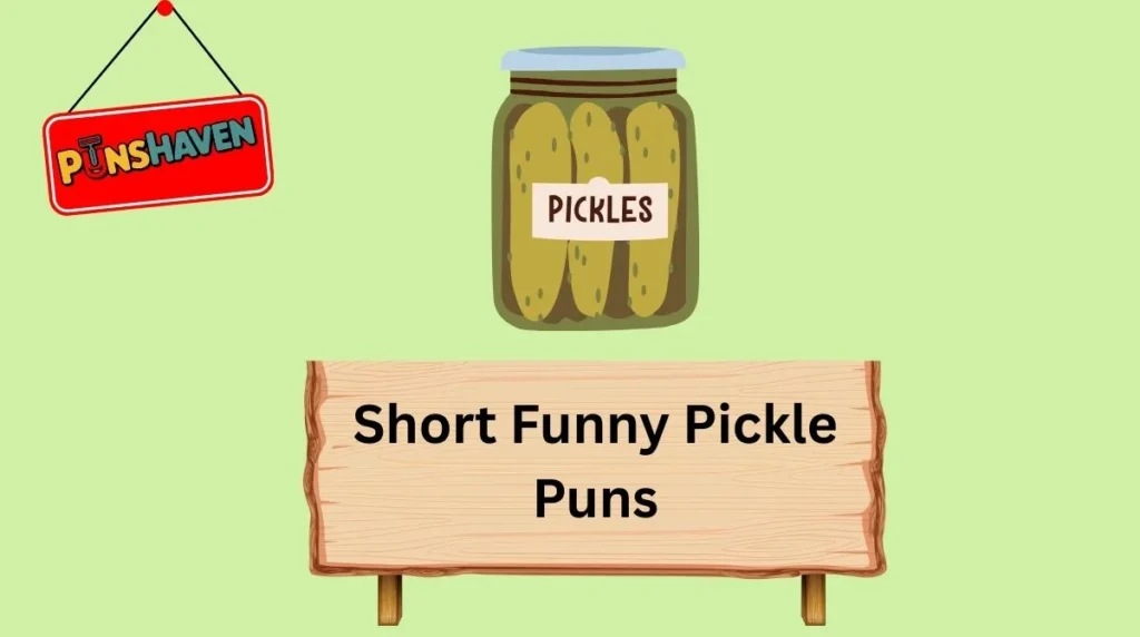 Short Funny Pickle Puns