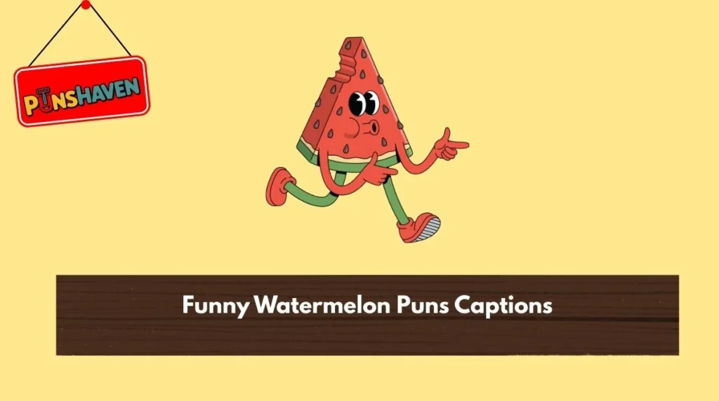Funny Watermelon Puns Captions