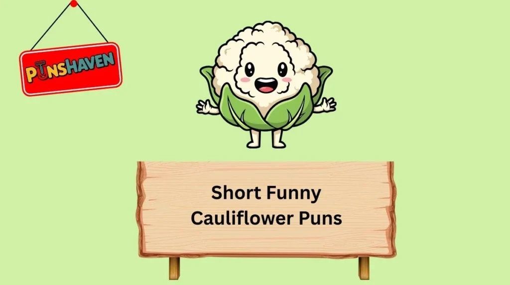 Short Funny Cauliflower Puns