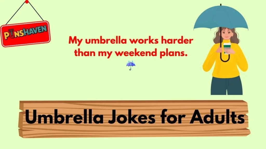Umbrella Jokes for Adults