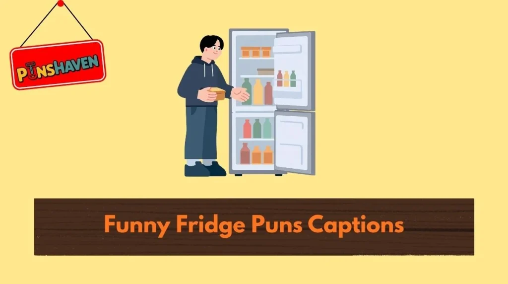 Funny Fridge Puns Captions