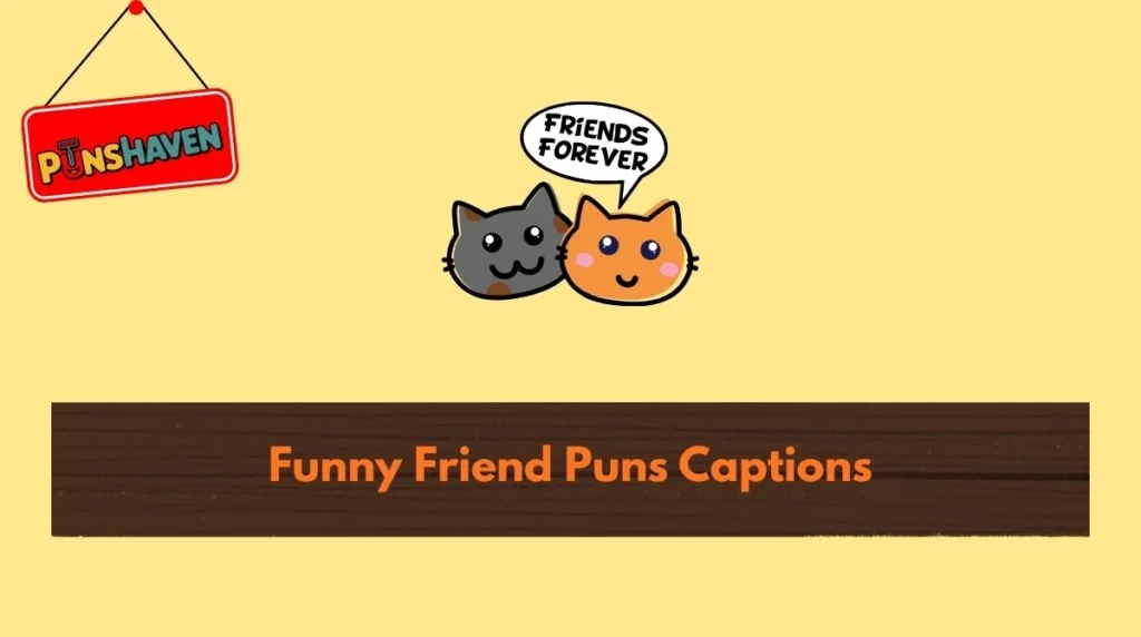 Funny Friend Puns Captions