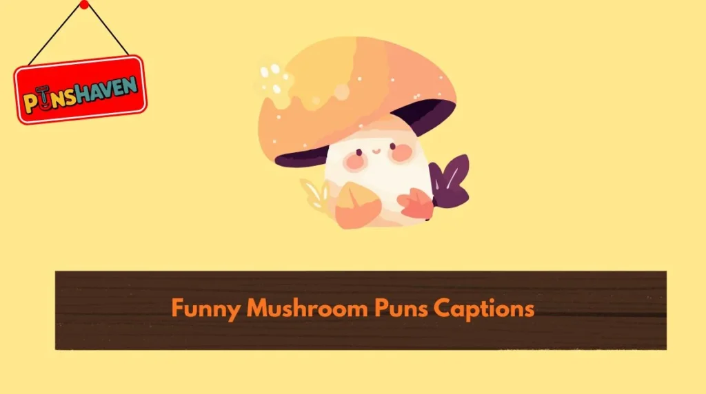Funny Mushroom Puns Captions