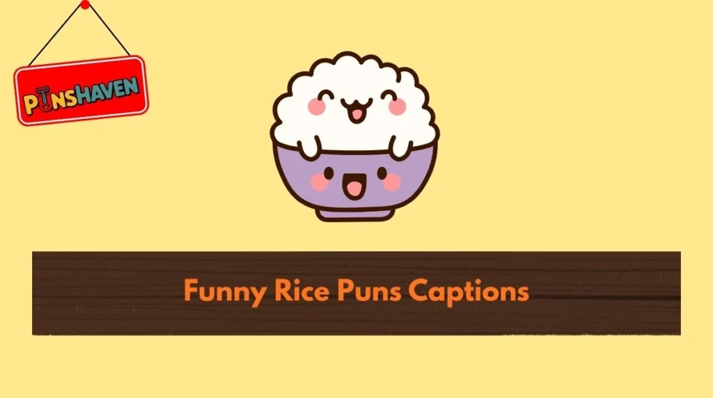 Funny Rice Puns Captions