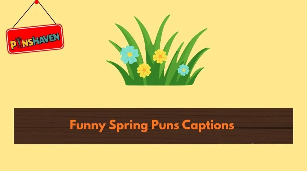Funny Spring Puns Captions
