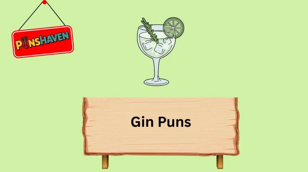Gin Puns
