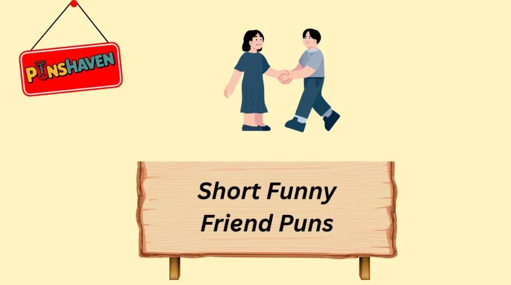 Short Funny Friend Puns