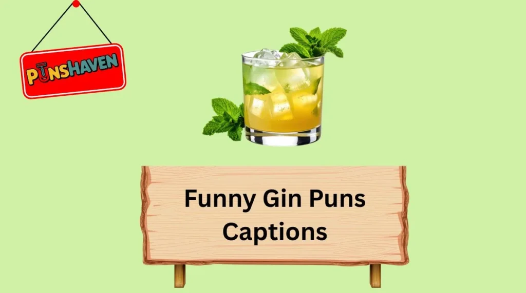 Short Funny Gin Puns