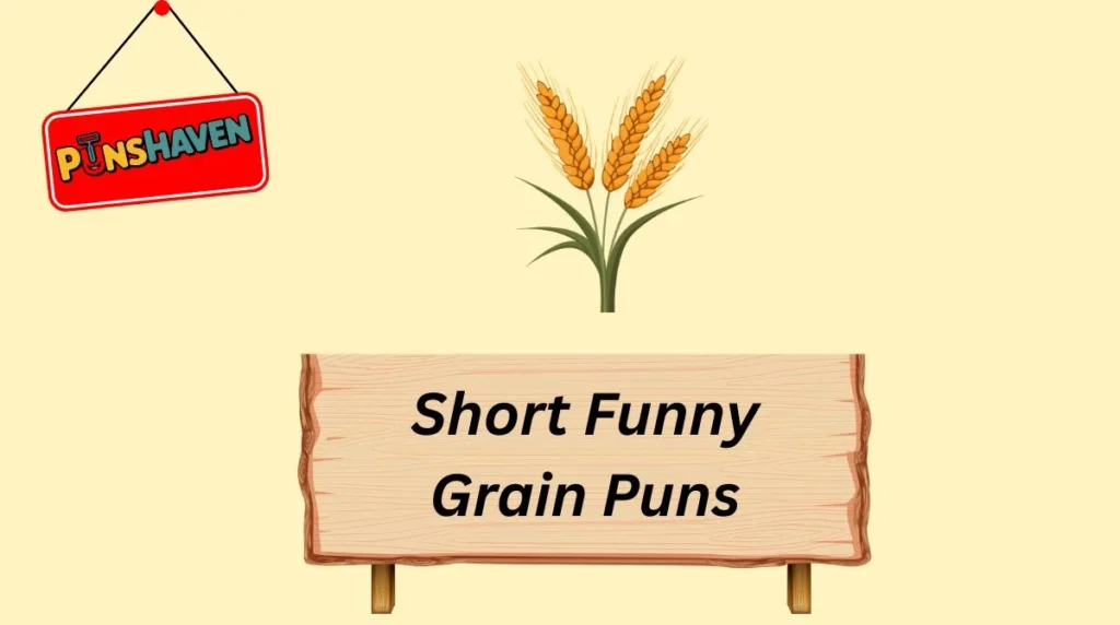 Short Funny Grain Puns