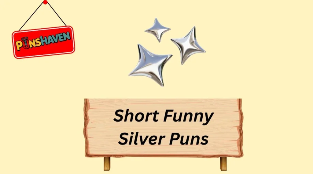 Short Funny Silver Puns