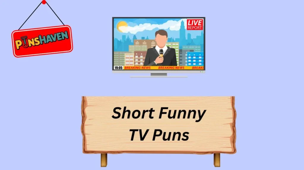 Short Funny TV Puns