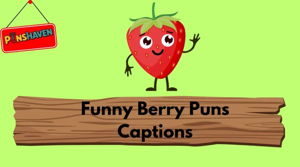 Funny Berry Puns Captions