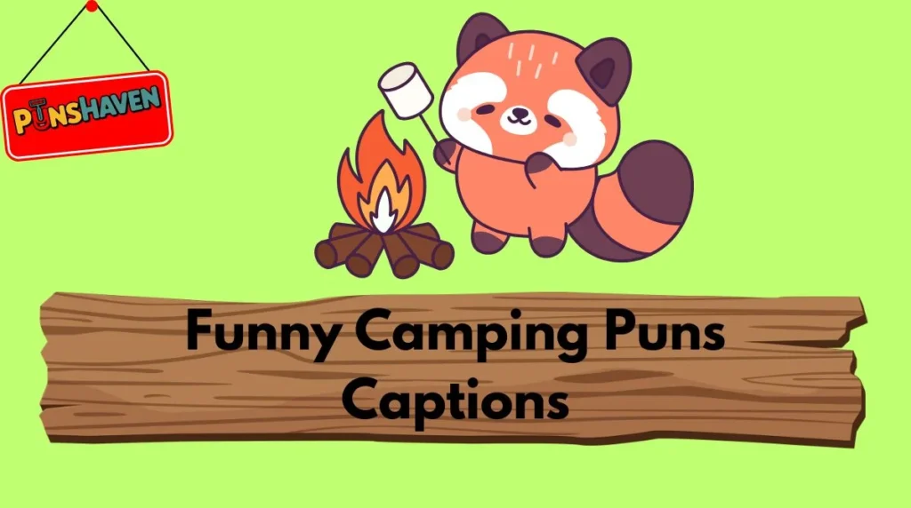 Funny Camping Puns Captions