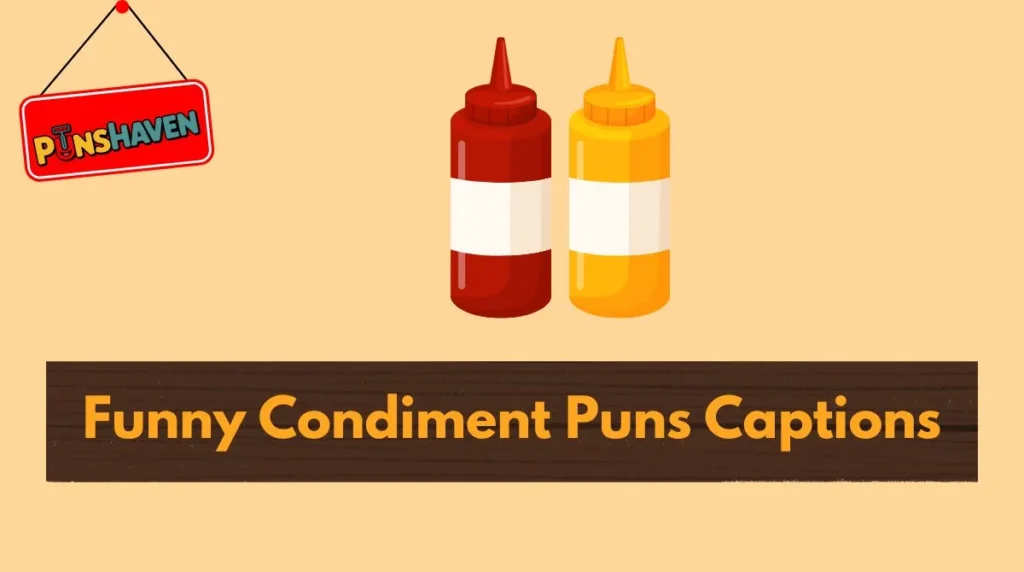 Funny Condiment Puns Captions