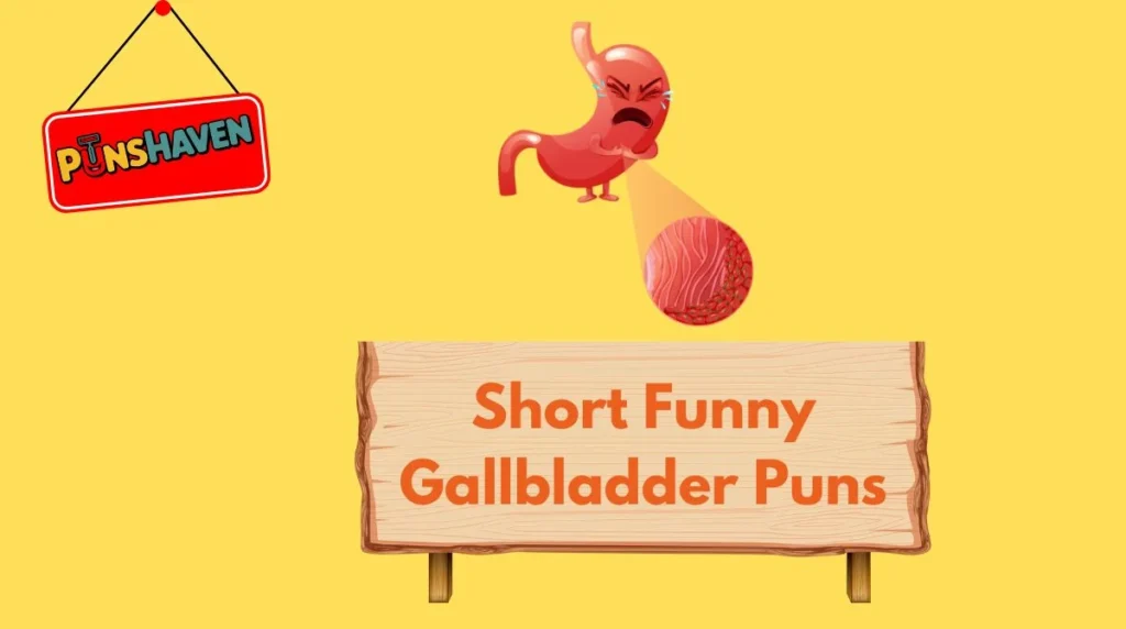 Short Funny Gallbladder Puns