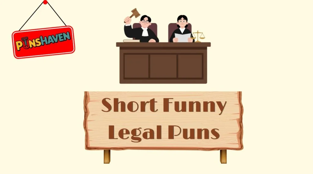 Short Funny Legal Puns